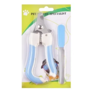 Pet Beauty Specialist Blue &amp; White Pet Nail Clipper with Filer