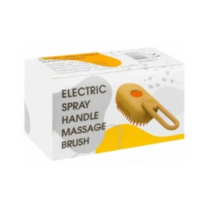 Flectric Pet Spray Massage Brush -White