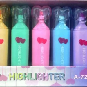 قلم فسفوري قلب