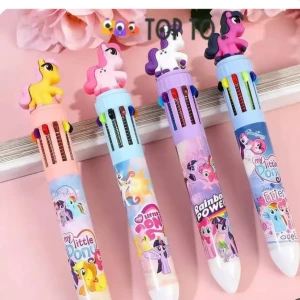 قلم يوني كورن10لون