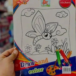 ورق رسم وتلوين استيكر