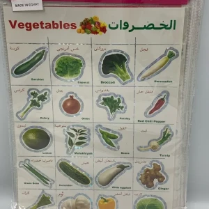 استيكر خضروات وفواكه