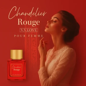 Chandelier Rouge