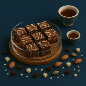 حلوى اللبن شكلاته (( ربع كيلو ))