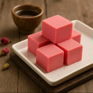 حلوى اللبن فراولة (( ربع كيلو ))