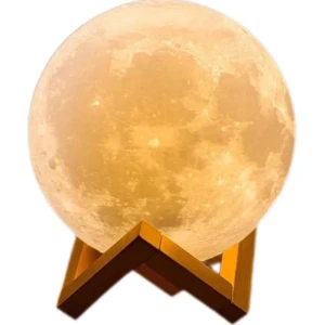 مصباح القمر الثلاثي الأبعاد