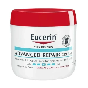 كريم مرطب يوسيرين أدفانسد ريبير لإصلاح البشرة الجافة - 454جم