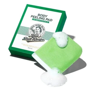 مومز باث ليفة تقشير الجسم لون اخضر قطعة واحدة