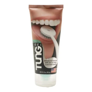 منظف اللسان الأصلي برائحة النعناع المنعشة المطهرة للفم(TUNG) 85جم
