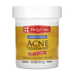 مرهم الكبريت لعلاج حبّ الشباب فعالية قصوى من دي لا كروز 73.7 جرام