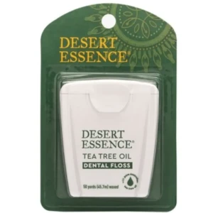 خيط تنظيف الأسنان بزيت شجرة الشاي ، 50 ياردة  718334220246