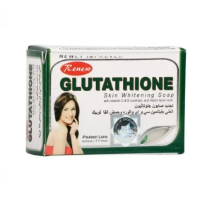 صابونة الجلوتاثيون لتبييض وتنضيف البشرة من رينيو 135ج480901043005