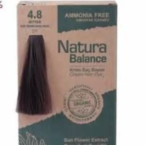 صبغه الشعر  العضويه خاليه من الامونيا(4.8) لاذع8699367129251