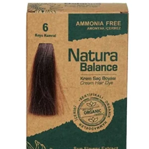 صبغه شعر العضويه خاليه من الامونيا 6  اشقر غامق 8699367127974