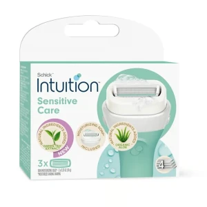 2*ملحقات شفرات حلاقة بالصبار INTUITION ) 6937266780039)