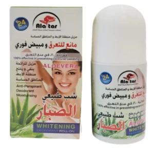 مانع التعرق ومبيض فوري شب طبيبعي الصبار 60 مل 5280270044446