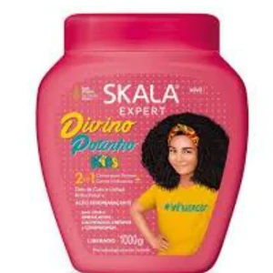 سكالا كريم لشعر الأطفال لترطيب وفك تشابك الشعر المموج والمجعد 