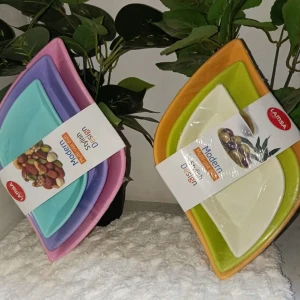 طبق تسالي 3x1 