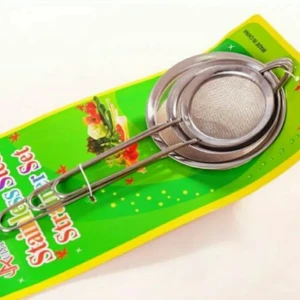 طقم مصفي استانلس 