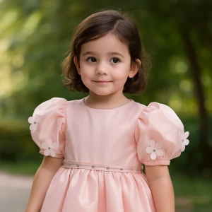 فستان بناتي 👗 ✨👍🩶