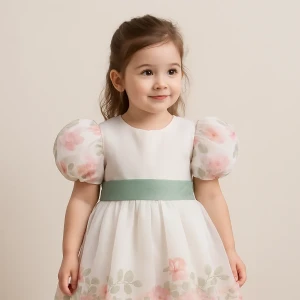 فستان بناتي 👗 ✨👍🩶