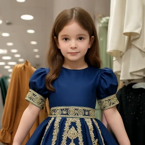 فستان بناتي 👗 ✨👍🩶