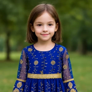فستان بناتي 👗 ✨👍🩶