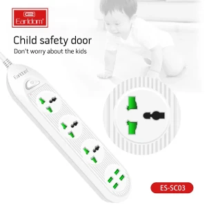 Earldom ES-SC03 Power Socket 4USB 2500W