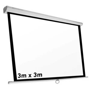 Manual Projector Screen Wall Mount