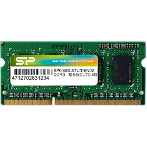 Silicon Power 4GB DDR3 SODIMM-1066 MHz For Laptop