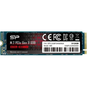 Silicon Power 512GB PCIe Gen3×4 P34A60 NVME