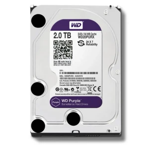 Western Digital Purple WD23PURZ 2TB 3.5 Inch SATA 5400RPM Surveil
