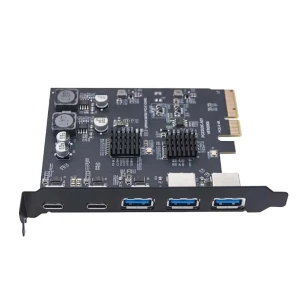 USB 3.2 Type-C Gen1 5 Gbps PCI-E Card