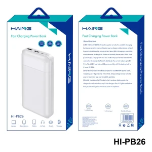 HAING Fast Charging Power Bank 20000mAh
