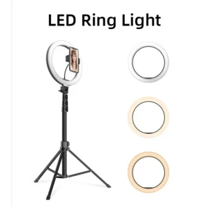 Jmary FM-536A 10 Inch Selfie Ring Light Tripod Kit