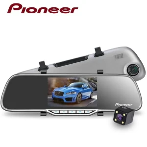 Pioneer 4.3inch Dual Lens Dash Car Camera DVR Rearview 