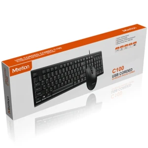 MeeTion C100 PC Computer Keyboard and Mouse
