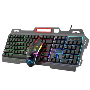 QS-602 Gaming RGB Wired USB Keyboard &amp;amp; Mouse Combo