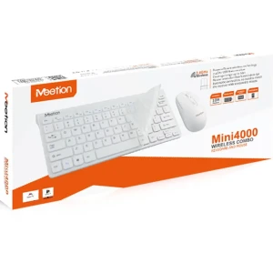 MeeTion MT-MINI4000 2.4G Wireless Keyboard and Mouse Combo MINI40