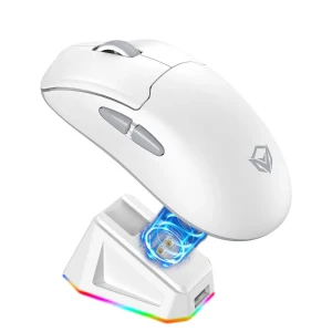 Meetion  PAW3395 Sensor Wireless Gaming Mouse with Charging Dock 
