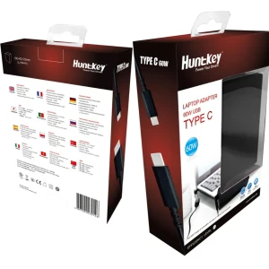 Huntkey 65W Charger Notebook Type C Adapter