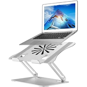 Adjustable Laptop Stand F66 with Cooling Fan, Aluminum Alloy Mult