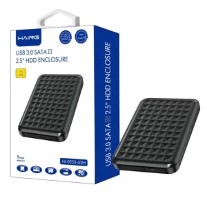 HAING 2.5&amp;amp;quot; Sata HDD Enclosure External Case USB 3.0