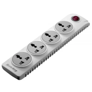 Huntkey 4 ports EU plug Power Strip 1.8M