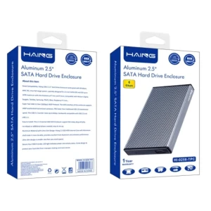 HAING Aluminum 2.5&amp;quot; Sata Hard Drive Enclosure