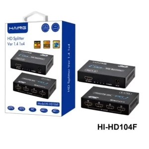 HAING UHD Splitter Ver 1.4 1x4 Full 3D 4Kx2K UK Plug