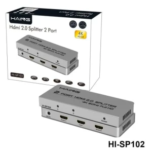 HAING 4Kx2K HDMI Splitter 1x2 1 in 2 out 4K with UHD Spl