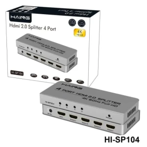 HAING 4Kx2K HDMI Splitter 1x4 1 in 4 out 4K with UHD Spl