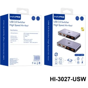 HAING 4 in 4 out USB 3.0 High Speed Switcher