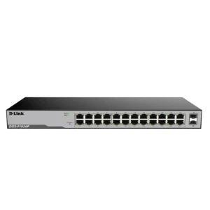 D-Link 24 Port Gigabit Unmanaged POE Switch with 2 SFP